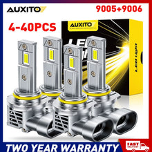 Load image into Gallery viewer, 9005 9006 LED Headlight Bulb Hi Low Beam Super Bright White Plug&amp;Play 4-40x A