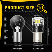 Load image into Gallery viewer, AUXITO BAY15D P21/5W 1157 Red Amber White LED Brake Stop Tail Light Bulb Globe.