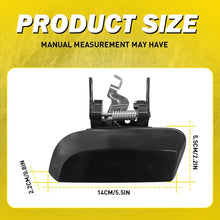 Load image into Gallery viewer, 2x REAR Outer LH+RH Door Handle For Nissan Pathfinder R51 2005-2013 Black/Chrome