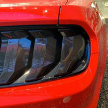 Load image into Gallery viewer, Smoked Black Tail Light Lamp Decoration Cover Trim Bezels for Ford Mustang 2018+