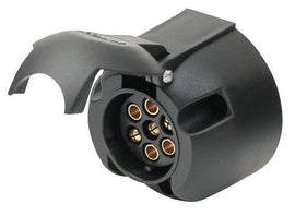 Trailer Caravan Camper 7 Pin Large Round Plastic Socket ADR Approved