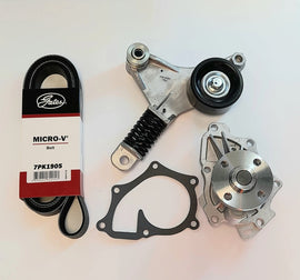 Drive Belt Water Pump & Tensioner For Toyota Camry ACV40 RAV4 ACA33 ACA38 2AZFE