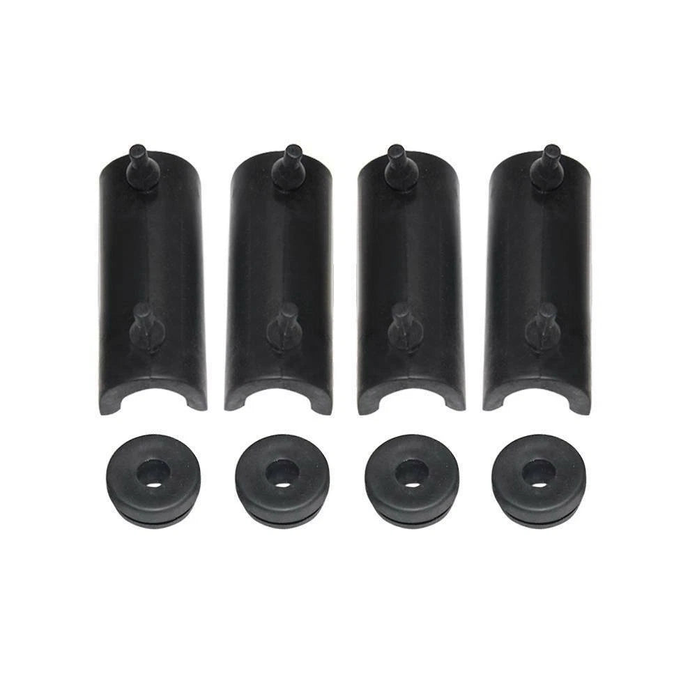 4pcs Rubber Grommet Support Cushion Hard Saddlebag For Harley Touring 2014-2018