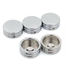 Load image into Gallery viewer, 5X CNC Rear Axle Cover Nut Bolt Caps Chrome For Harley Sportster XL1200 883 04+