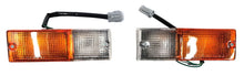 Load image into Gallery viewer, *NEW* BUMPER BAR BULLBAR INDICATOR BLINKER LIGHT LAMP (170mm x 55mm) PAIR: LH+RH