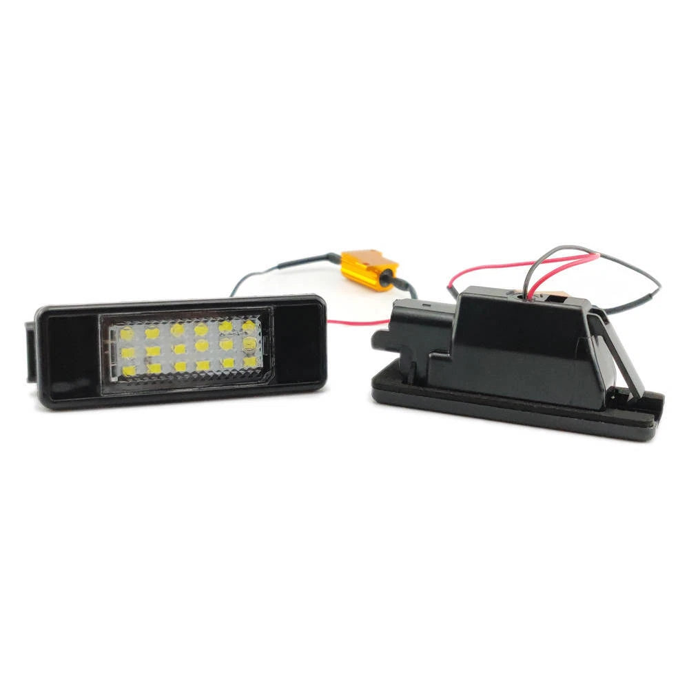 2Pcs LED Number License Plate Light Lamps for Benz VITO W639 VIANO W906 Sprinte