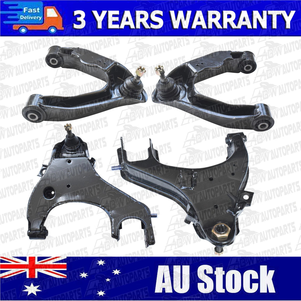 Front Upper Lower Control Arm Kit For NISSAN Navara D22 4X4 1997-2015 Left Right