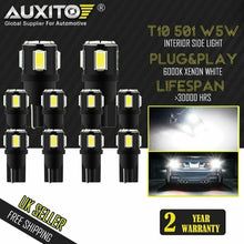 Load image into Gallery viewer, T10 Car Bulb Canbus W5W 194 White 168 Warm Side Globes Light LED Bulbs 12V A