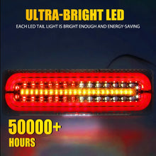 Load image into Gallery viewer, 2/4/8x Large Trailer tail lights LED Stop Tail Lights Flowing Boat Truck Lamp A