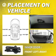 Load image into Gallery viewer, 1/2x Chrome Front Right Left Inner Interior Door Handle for Hyundai i30 FD NEWA