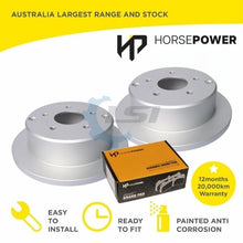 Load image into Gallery viewer, Rear Brake Pads and Disc Rotors Set for Holden STATESMAN WH WK WL 1997-06