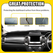 Load image into Gallery viewer, Non Slip Dash Mat For Ford Ranger PX2 PX3 MK3 XLT XL XLS+Coin 15-21 Tray BLACK A