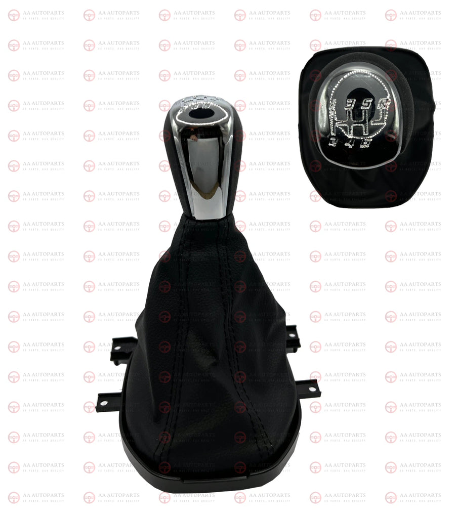 Manual Gear Knob Shiny Chrome & Boot Complete Holden Commodore VE V8 6 Speed SS