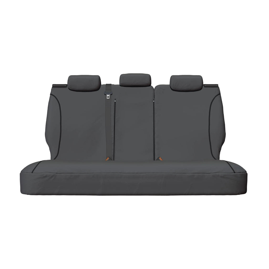 Sperling Tradies Canvas Rear Grey Seat Covers Suits Landcruiser 200 Series 20...