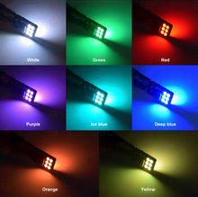 Load image into Gallery viewer, LED RGB Multi-Colour Parker Wedge Bulb Globes Holden Commodore VT VX VU VZ VE