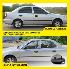 Load image into Gallery viewer, for Hyundai Accent LC 00-06 Pair FRONT LEFT RIGHT SIDE OUTER Door Handle Black