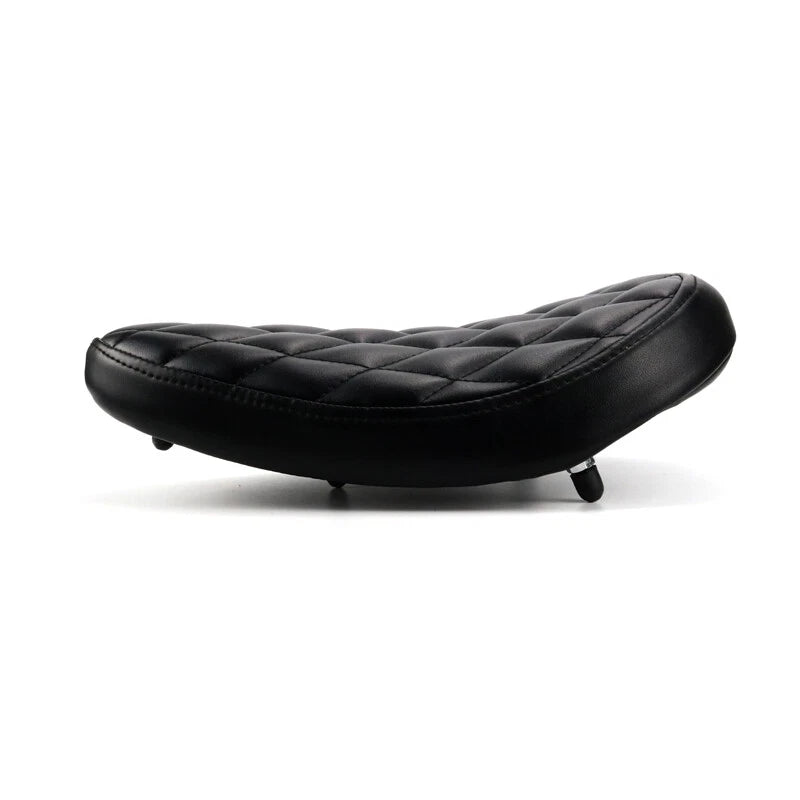 Black Diamond SOLO Driver Seat For Harley Sportster Chopper Bobber Custom ST