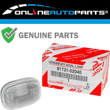 Load image into Gallery viewer, Genuine Toyota Clear Side Indicator Lamp Repeater Blinker for Hilux TGN16 TGN26
