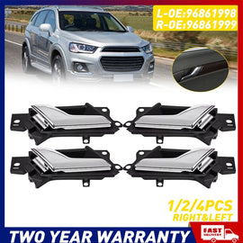 1-4x RH LH Interior Door Handle For Holden Captiva 5 Seater 06-18 Front Rear A