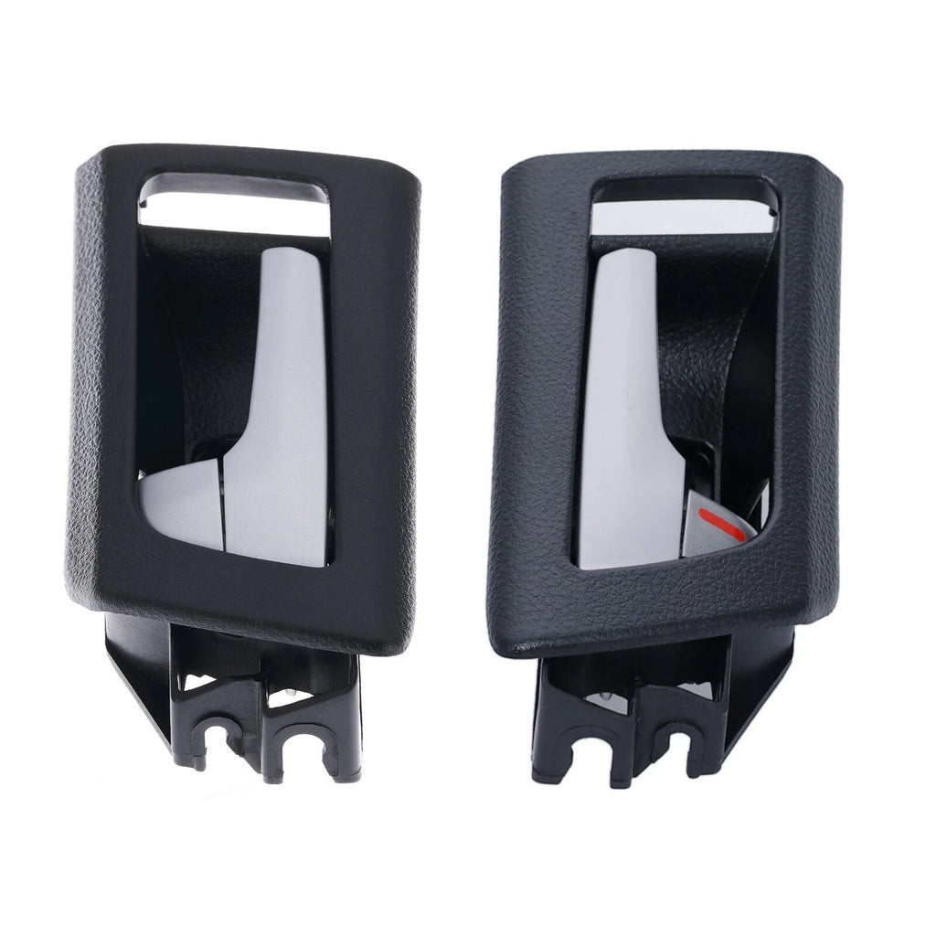 2pc Rear Left & Right Inner Door Handle Silver For Holden Commodore VE WM 06-13