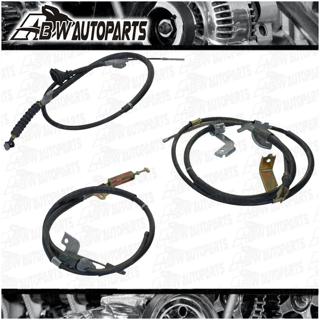 3ps Front +Rear LH+RH Hand Brake Cable Set For Hilux GGN25R KUN26R 2005~2016 4X4