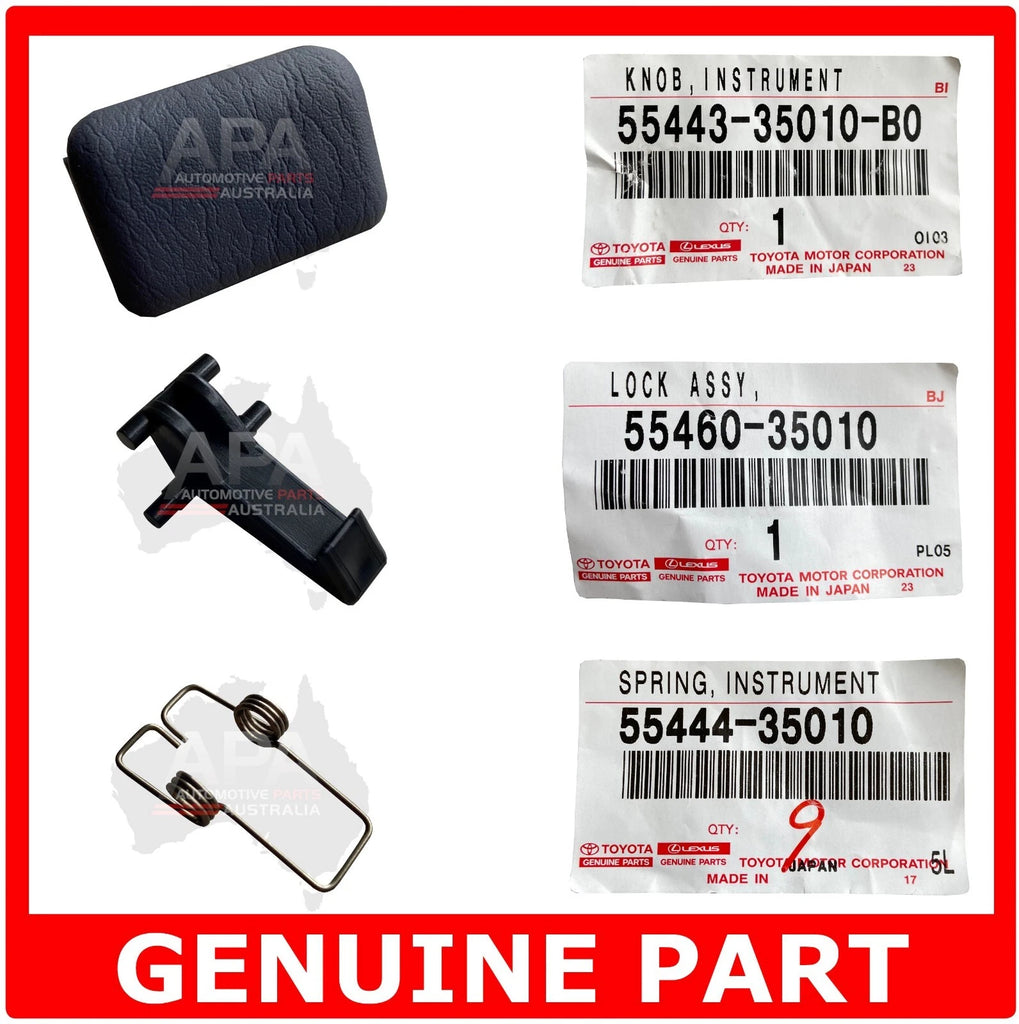 GENUINE Toyota Hilux 1997-2005 Upper Glove Box Latch Kit