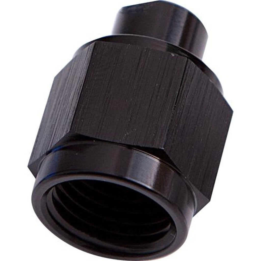 Aeroflow AF820-10BLK Flare Cap Female -10AN Black -10AN Female Blank Off