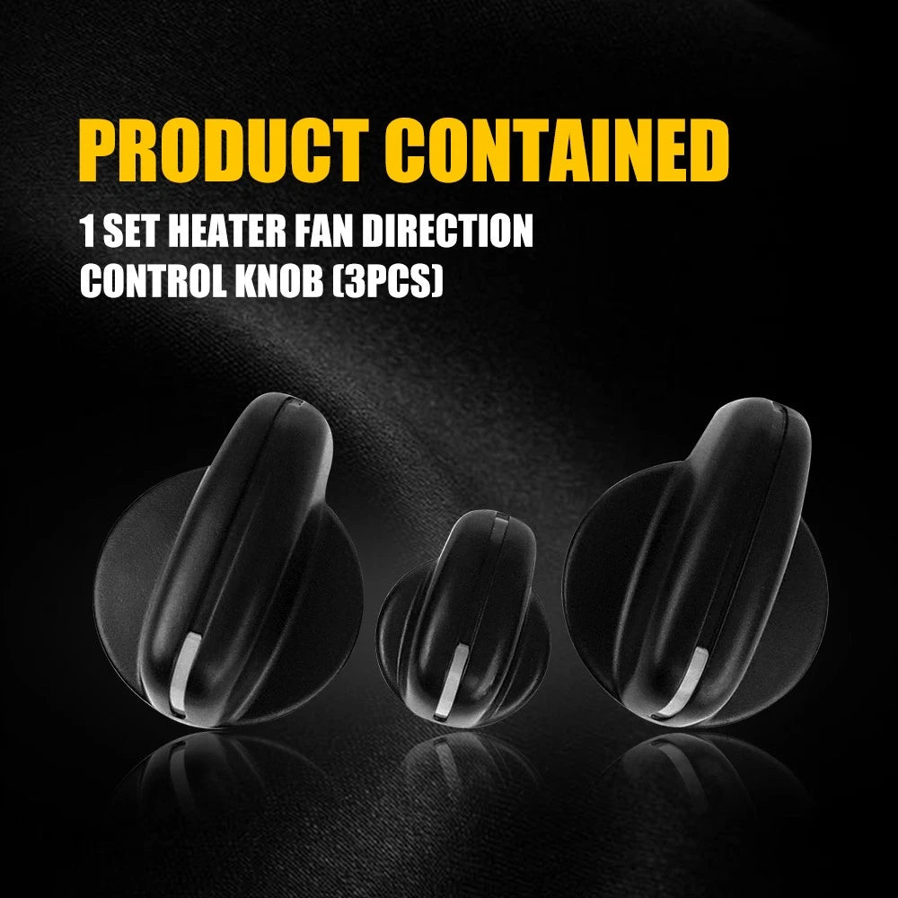 Heater Fan Control Switch Knob Set Fits Mazda B2500 Ford Courier PE/PG 1998-05