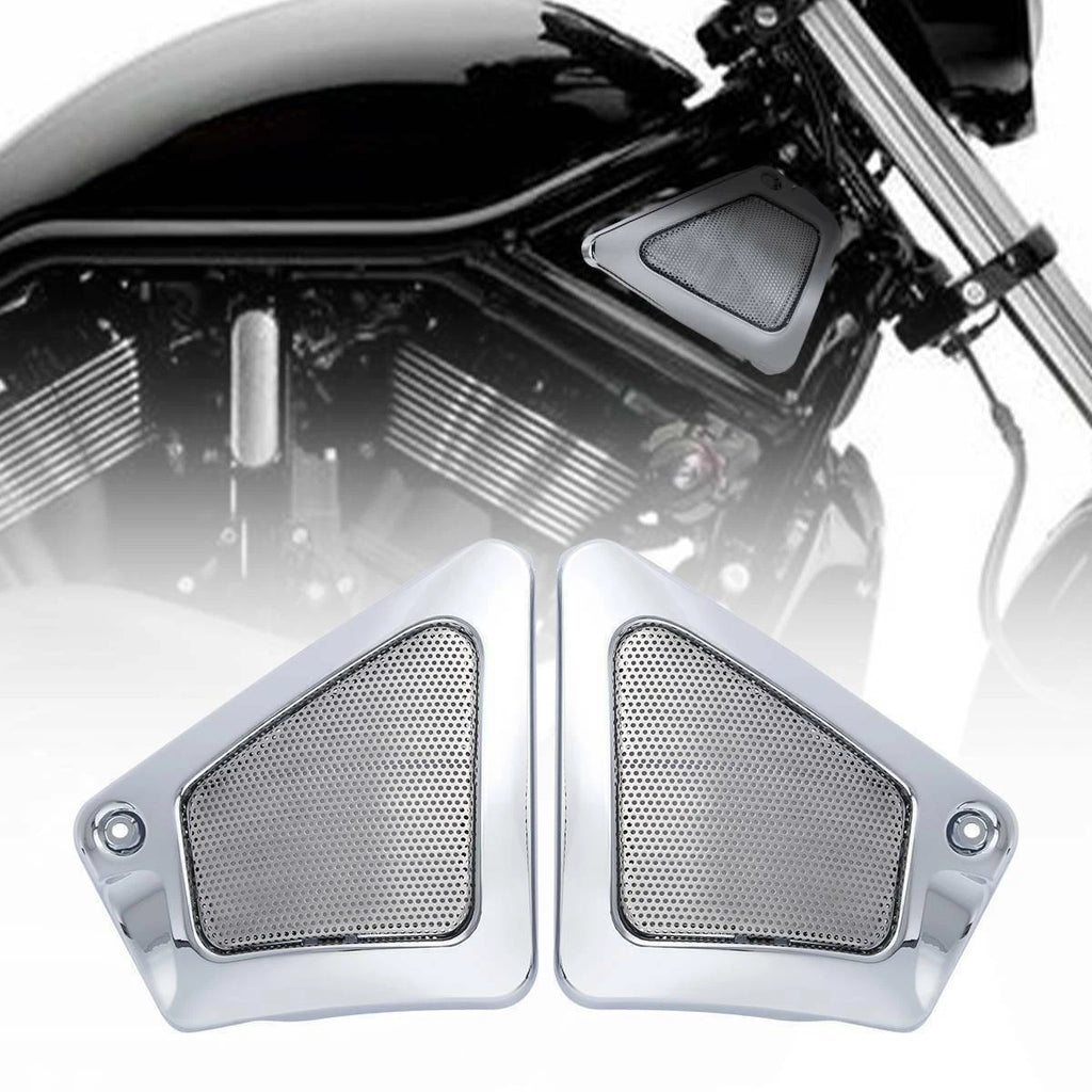 Silver Airbox Frame Neck Side Cover Guard For Harley V-Rod RSCDX VRSCX ST
