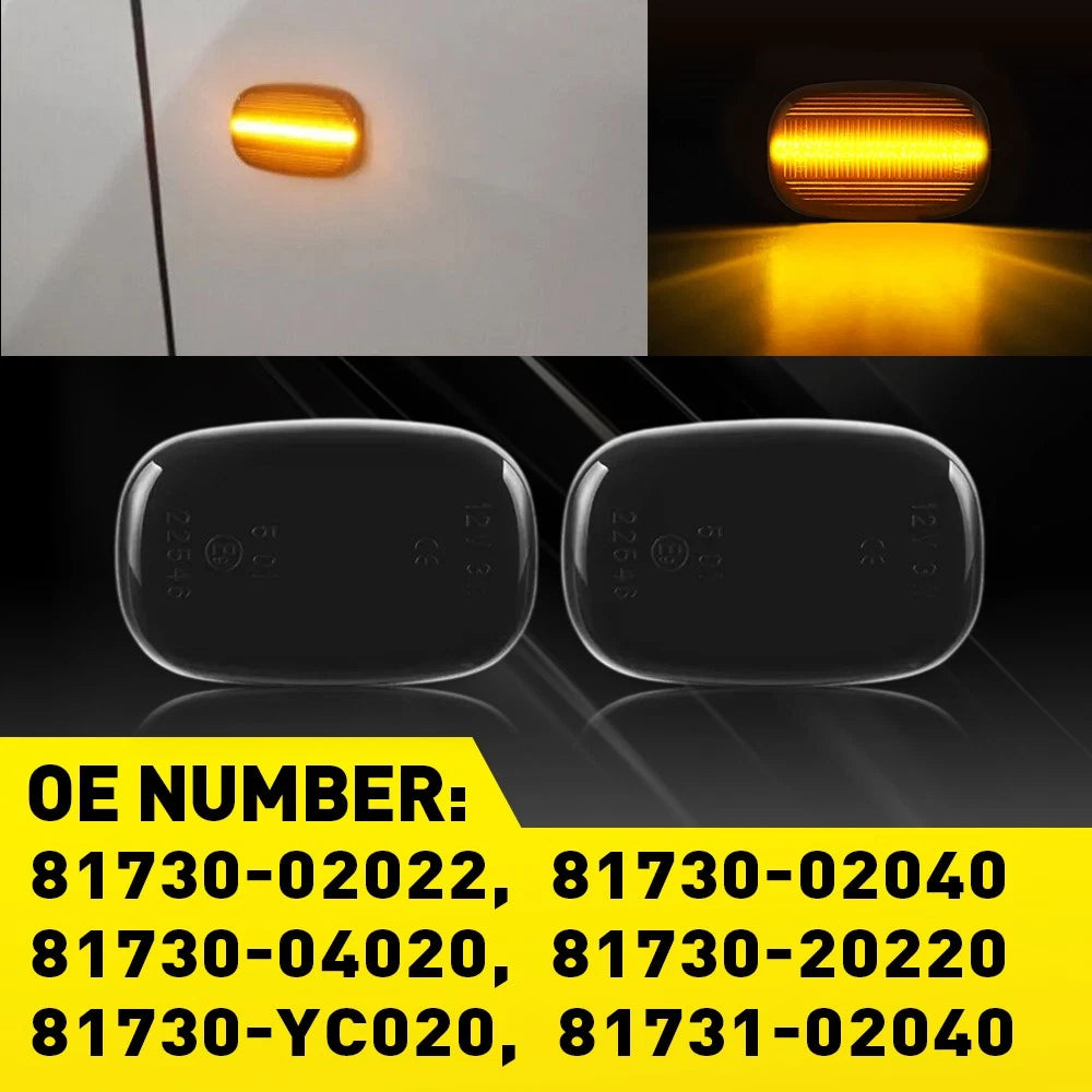 For Toyota Hilux Yaris Corolla RAV4 Lexus LED Side Indicator Lights 81730-02040