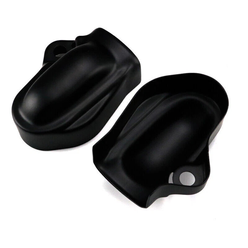 1 Pair Bar & Shield Rear Axle Cover For Harley VRSC V-Rod VRSCA 2002-17 Black ST