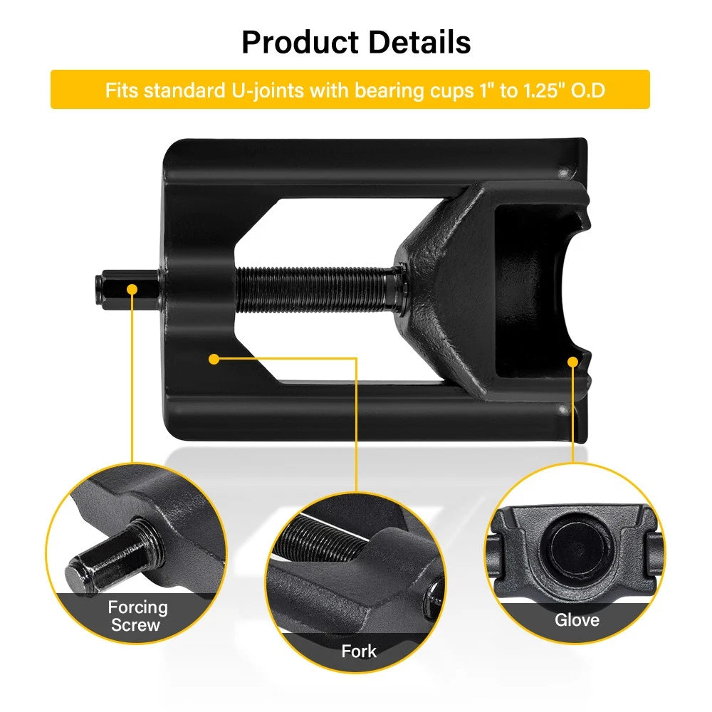 Joint Puller Press Removal U-Joint Tool HeavyDuty Universal Automotive Class 1-3