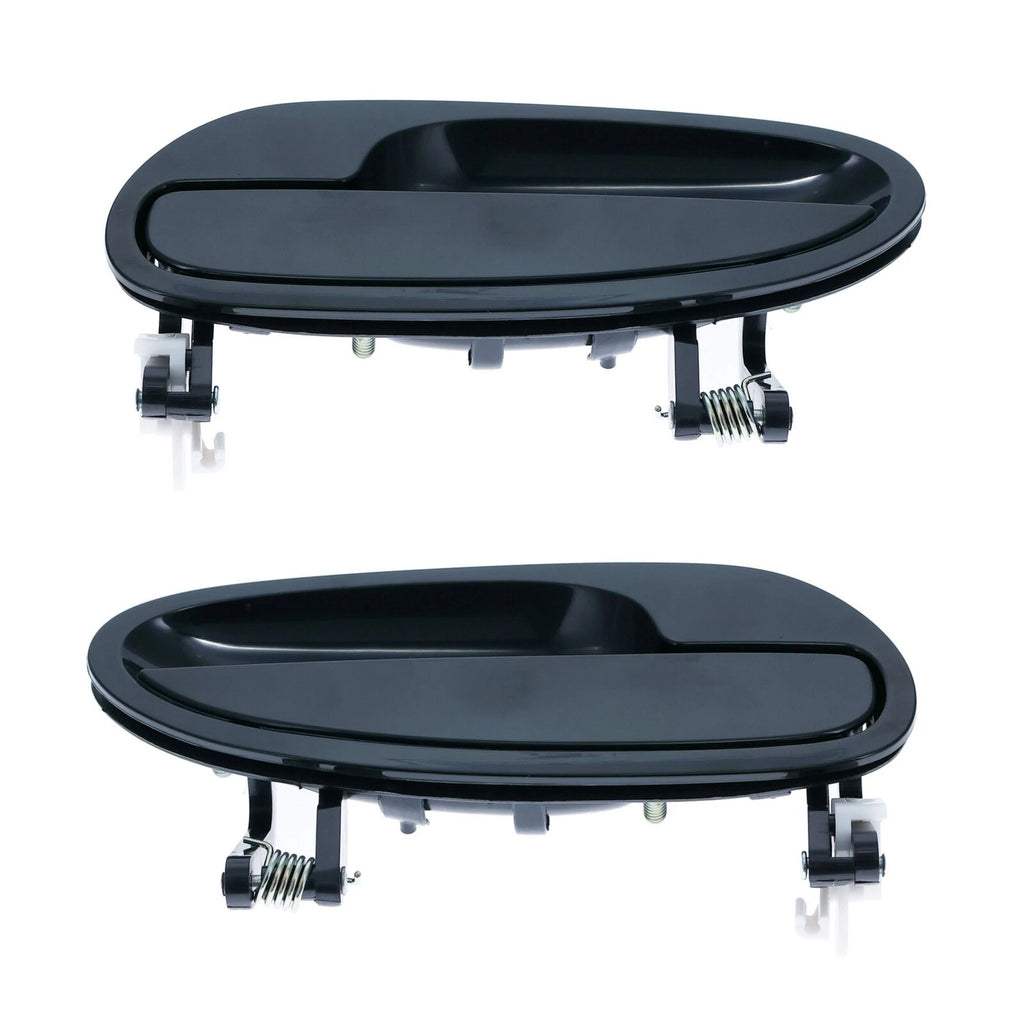 2pc Rear Left & Right Outer Door Handle Black For Holden Commodore VT VX VY VZ