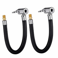 Load image into Gallery viewer, Car Air Tyre Tire Inflator Pump Extension Hose Adapter Valve Connector Tool Clip