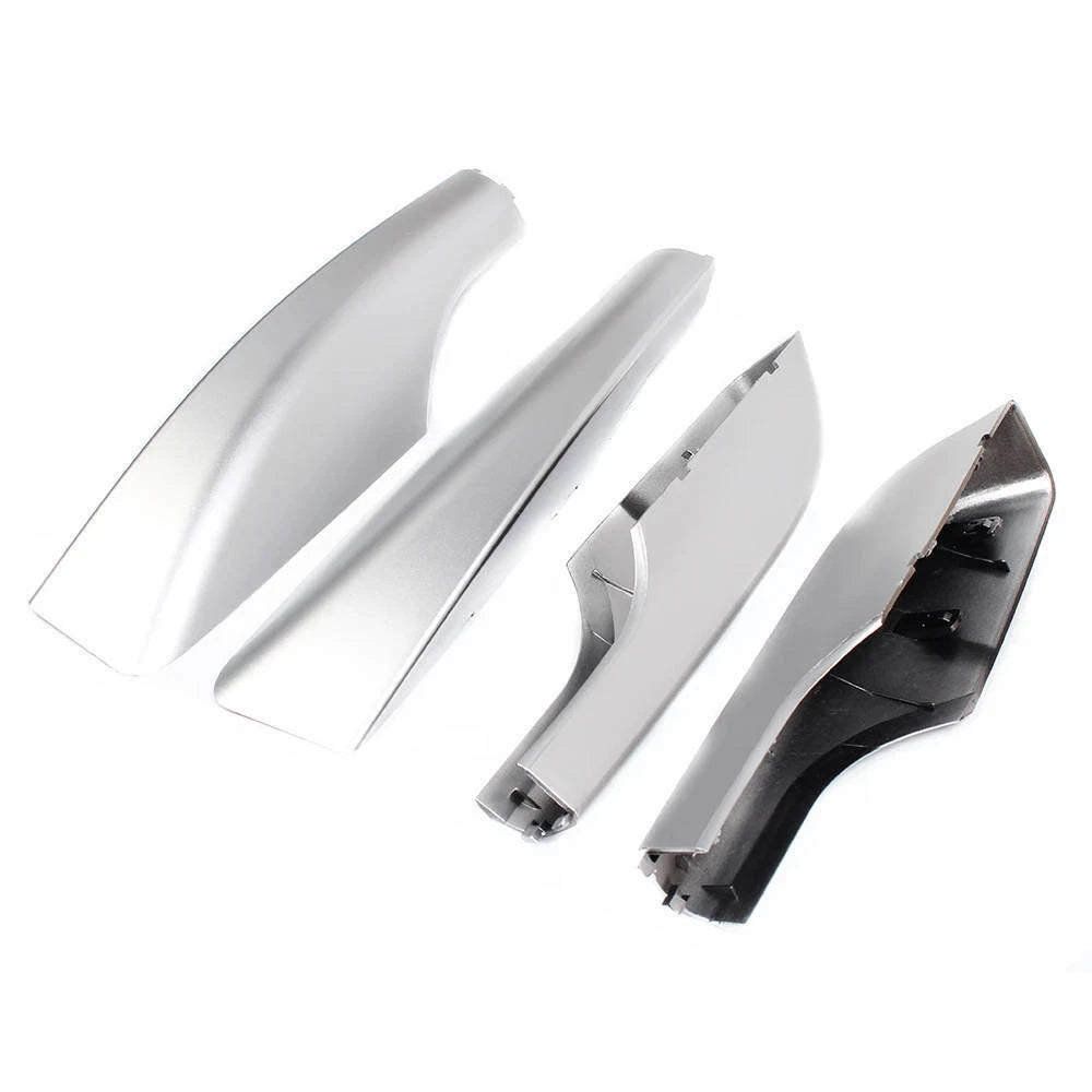 4X Silver Roof Rack Rail End Cover For Toyota for Landcruiser LC200 2008-2021 ST