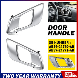 2x Front/Rear Left + Right Inner Door Handle For Ford Ranger Everest PX / BT50