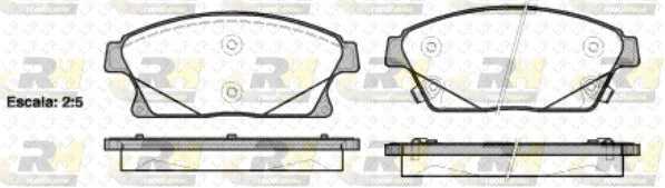 Front and Rear Brake Pads + Rotors Full Set 300mm Front Discs for Holden Cruze