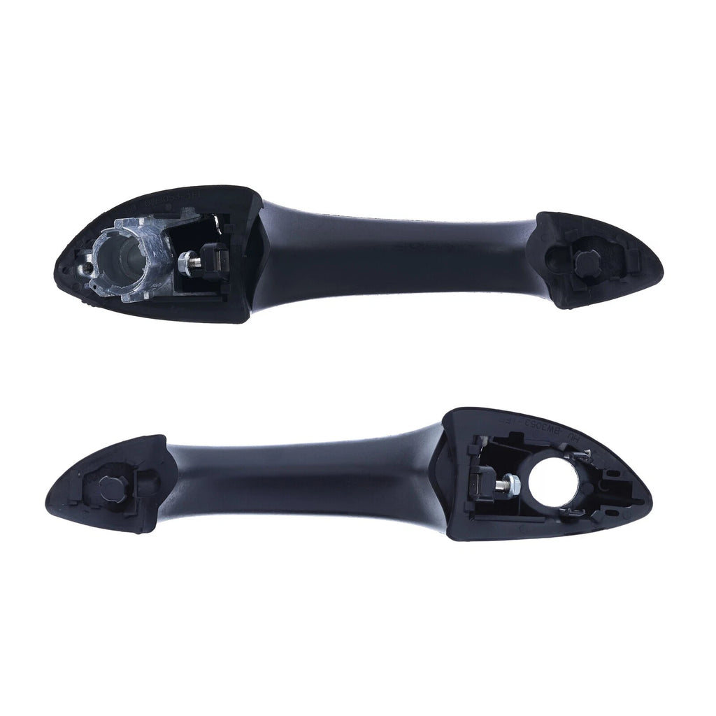 Set of 2 FRONT Left & Right Door Handle Outer Black for BMW X5 E53 2000 - 07