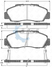 Load image into Gallery viewer, Front Brake Pads and Rotors Set for Honda HRV 1.6i 1999 - 04