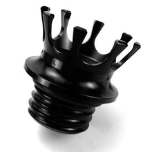 Load image into Gallery viewer, Black CNC Motorcycle Fuel Tank Gas Cap for Harley Sportster Dyna Touring Softail