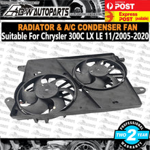 Load image into Gallery viewer, New Dual Radiator Thermo Fan for Chrysler 300C LX LE 11/2005-2020 High-Quality