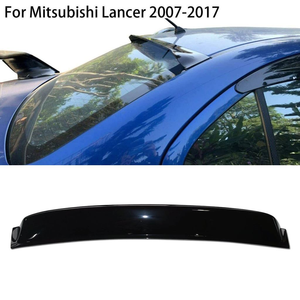 Fit MITSUBISHI LANCER/EVO SEDAN 2007-2017 CJ REAR SCREEN ROOF VISOR SPOILER KIT