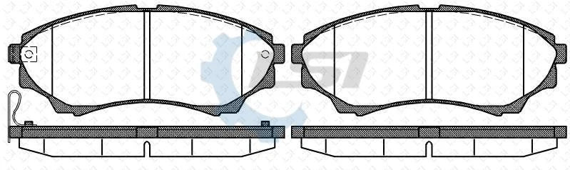 Front Brake Pads and Disc Rotors Set for Mazda BT50 B3000 06-11