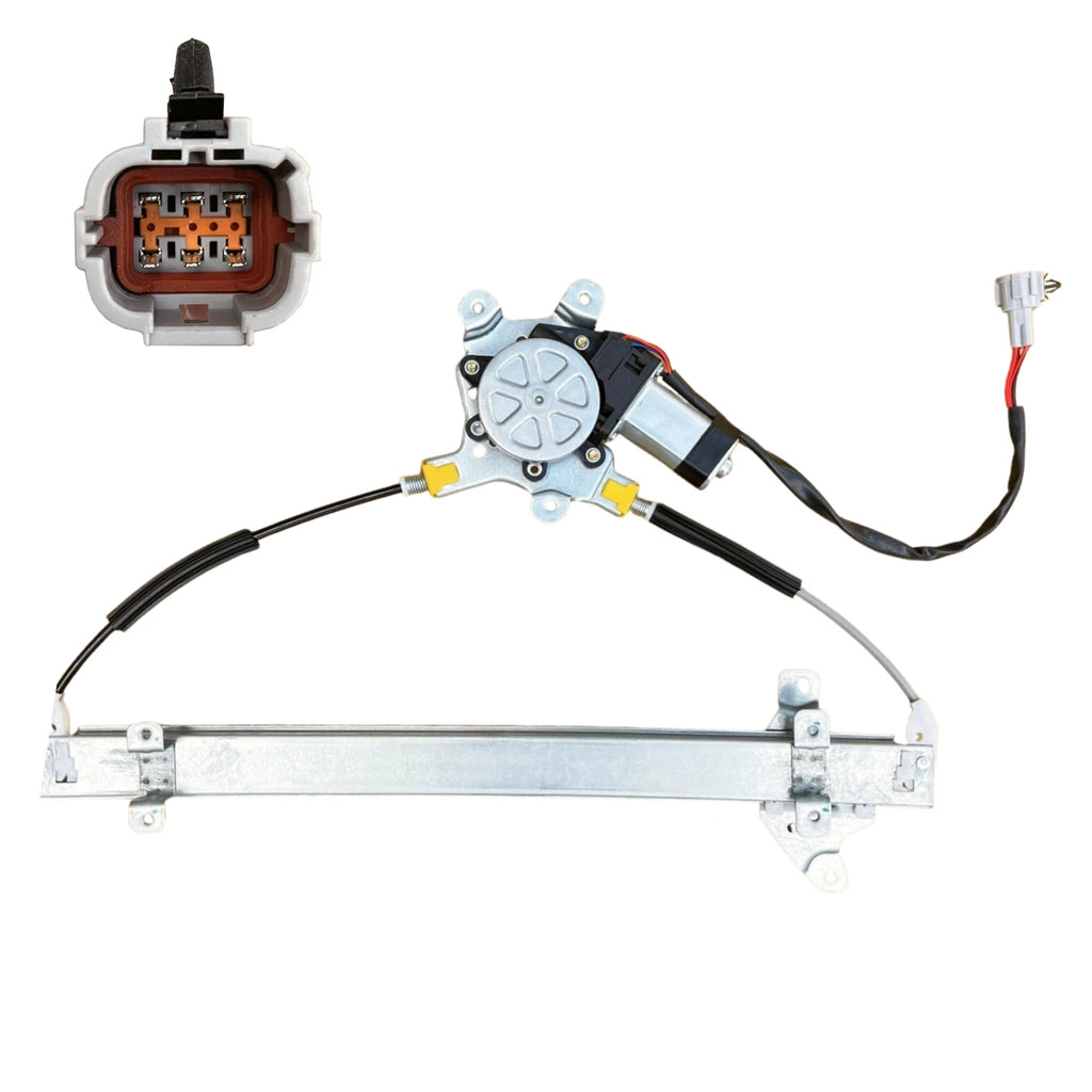 Front Right Window Regulator W/ Motor 6 Pin For Nissan X-Trail T30 30 2001 -2007