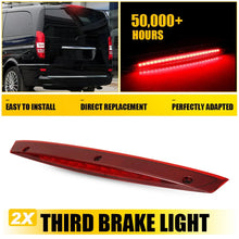 Load image into Gallery viewer, 2x Red 3rd Brake Light Brake Light For Mercedes Benz Vito Viano W639 A6398200056