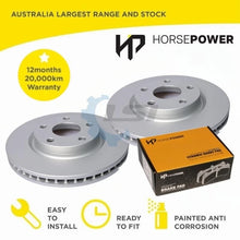Load image into Gallery viewer, Front Brake Pads and Disc Rotors for Holden Calais VE V6 2006-2013