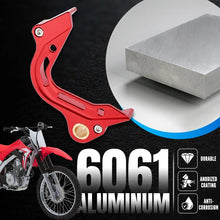 Load image into Gallery viewer, Red CNC Aluminum Shift Shaft Brace &amp; Sprocket Guard For Honda CRF125F 2019-2025