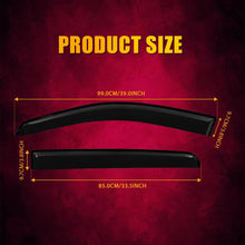 Load image into Gallery viewer, 8x Injection Weather Shields Window Visor for Ford Everest Next-Gen 2022-Onwards