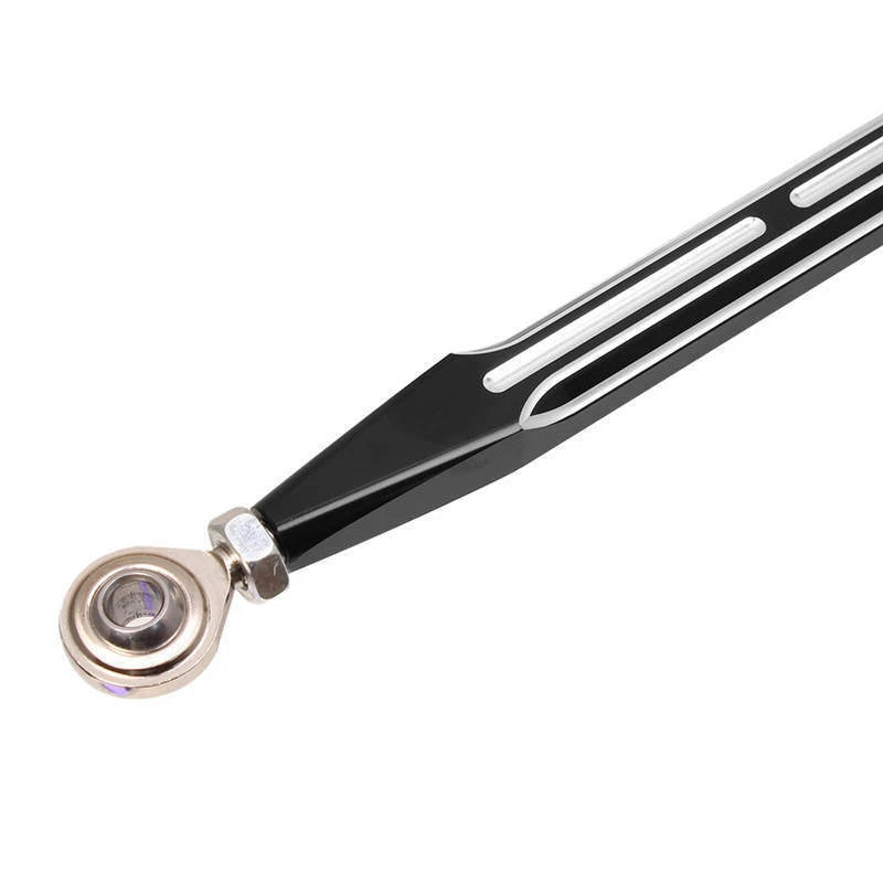 Black Gear Shift Linkage Shifter Link for Harley Softail Dyna Wide Glide Trikes