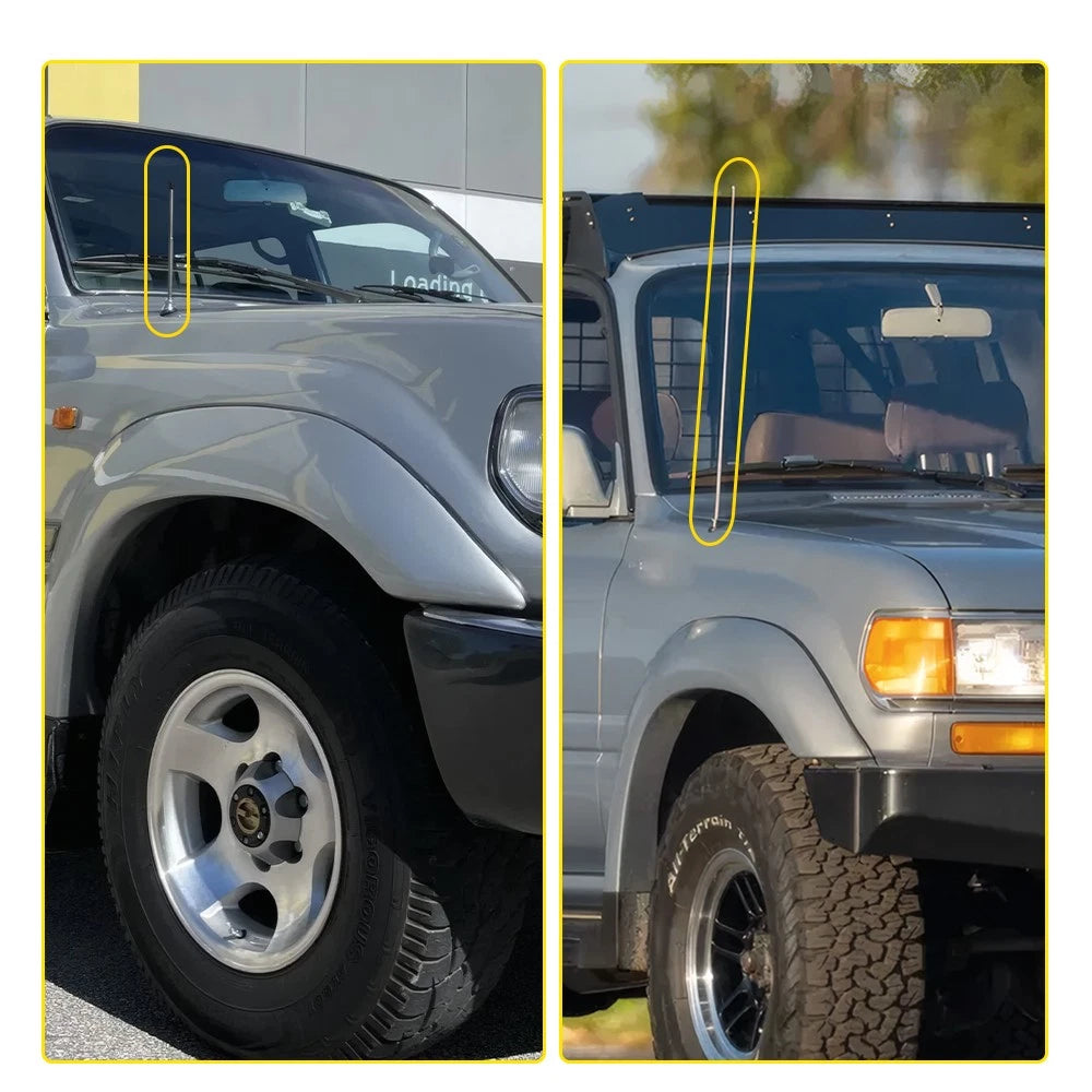 For Toyota LandCruiser 80 Series HZJ Manual Radio Antenna Aerial Mast AM/FM